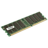 Crucial 1GB DDR SDRAM 400MHz (CT12864Z40B)